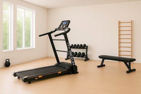 Everfit TFK-455-SLIM - Bedste billige mini løbebånd med stigning